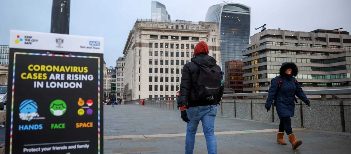 Βρετανία: Bελτιωμένη η επιδημιολογική εικόνα - Εισηγήσεις για να πέσει το επίπεδο συναγερμού από το τέσσερα στο τρία